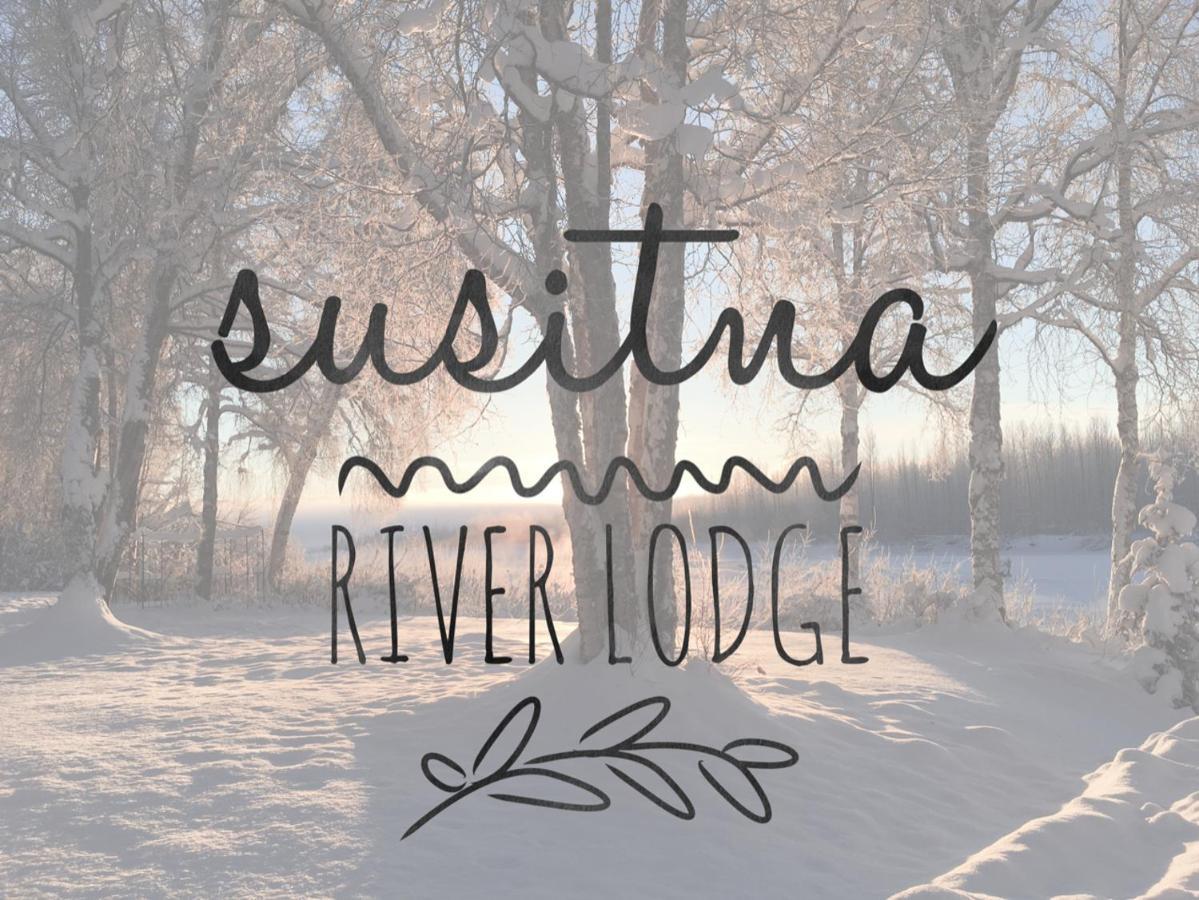 Susitna River Lodging, Backwoods Cabins Talkeetna Bagian luar foto